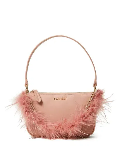 Twinset Petite Folie Shoulder Bag In Pink