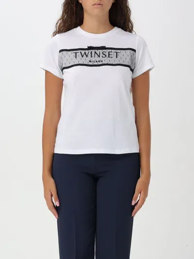 Twinset T-shirt  Damen Farbe Weiss