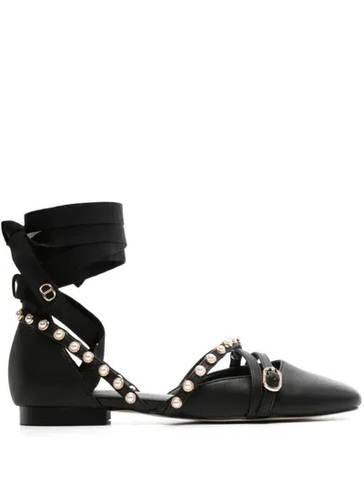 Twinset Twin-set Flat Shoes Black