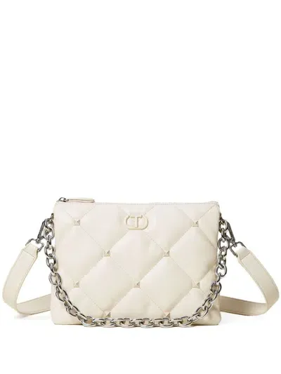 Twinset Via Manzoni Shoulder Bag In White