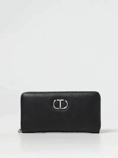 Twinset Wallet  Woman Color Black In 黑色