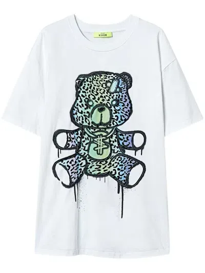 Twinset X Myfo Teddy Bear-print T-shirt In White