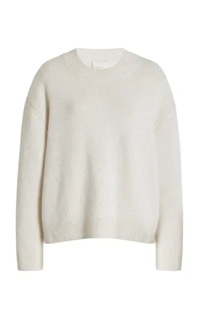 Twp Boy Crew Aka Jack Oversized Cashmere Sweater In Light Grey