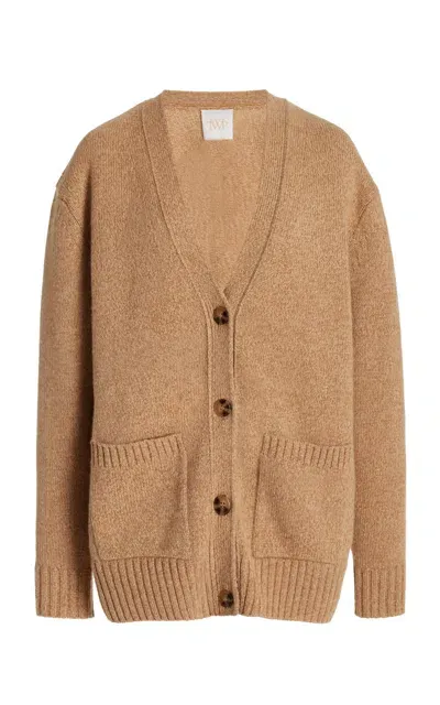 Twp Cashmere Cardigan In Tan