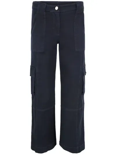 Twp Coop Cargo Trousers In Blue