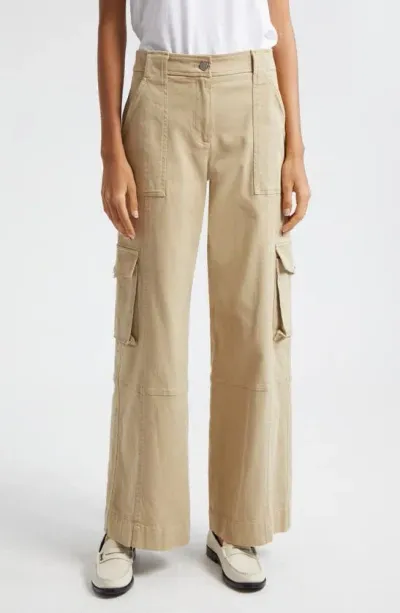 Twp Women's Coop High-rise Cargo Pants In Khaki