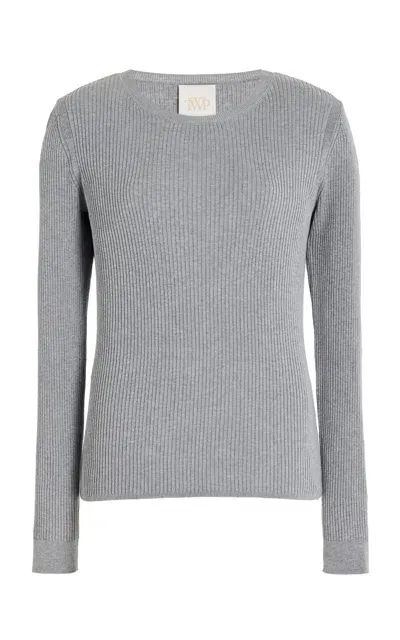 Twp Secondskin Wool Top In Grey