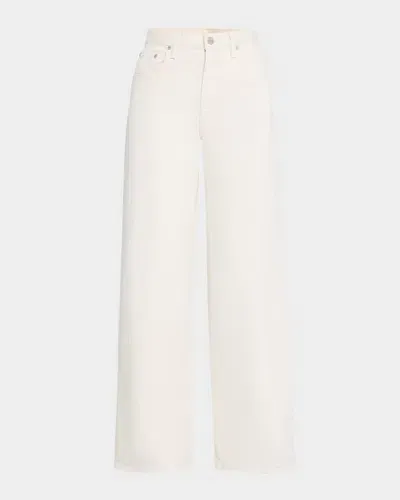 Twp Tiny Dancer Wide-leg Jeans In Natural