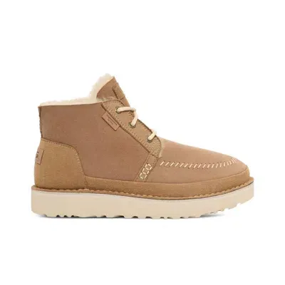 Ugg Neumel Lace-up Boots In Beige