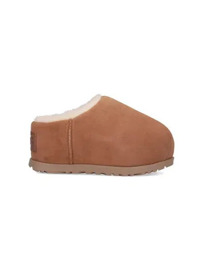 Ugg "pumped" Sabots In Brown