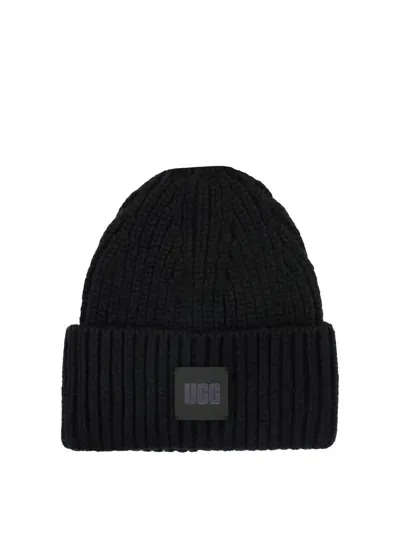 Ugg Ribbed Beanie Hats In Gray