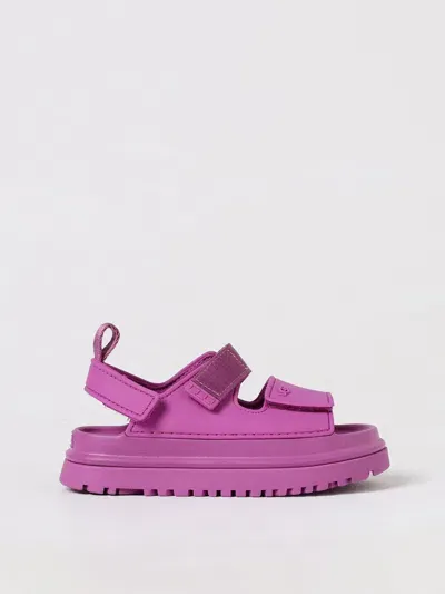 Ugg Shoes  Kids Color Cyclamen In 紫红色