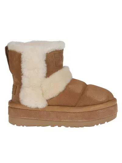 Ugg W Classic Cloudpeak In Beige