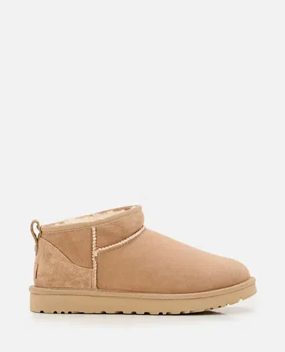 Ugg W Classic Ultra Mini In Beige