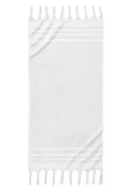 Ugg(r) Ava Tied Fringe Bath Towel In Bright White