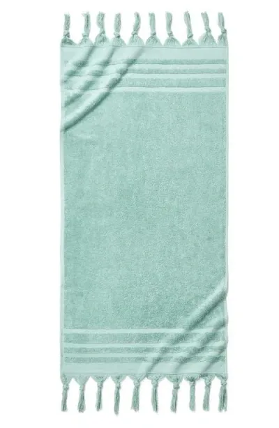 Ugg(r) Ava Tied Fringe Hand Towel In Shark Grey