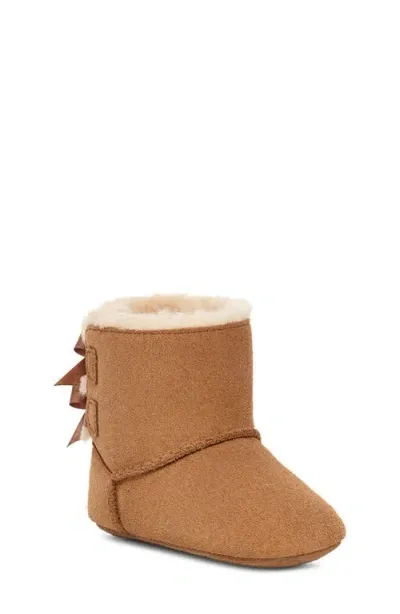 Ugg(r) Kids'  Bailey Bow Water Resistant Boot In Chestnut