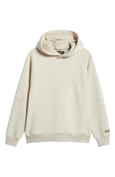 Ugg(r) Classic Cotton Blend Hoodie In Sand Heather