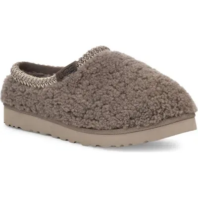 Ugg(r) Tasman Maxi Curly Genuine Shearling Slipper In Smoke Plume