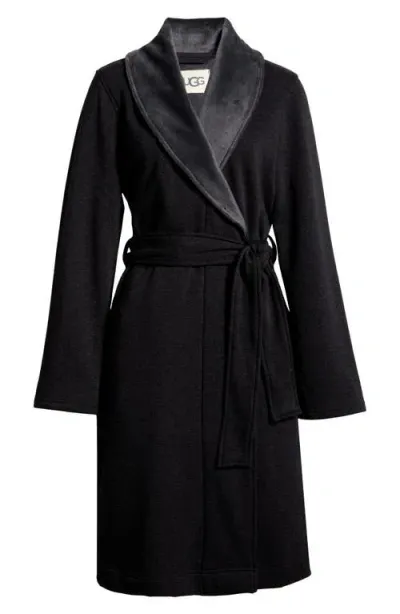 Ugg(r) Duffield Robe In Black Bear Heather