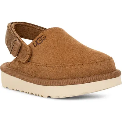 Ugg(r) Kids' Goldenstar Clog In Chestnut