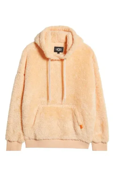 Ugg(r) Lorya Double Face Fleece Hoodie In Apricot Ice