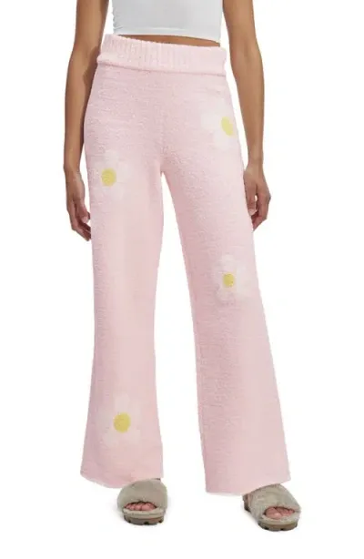 Ugg(r) Terri Wide Leg Sweater Pants In Lotus Daisy