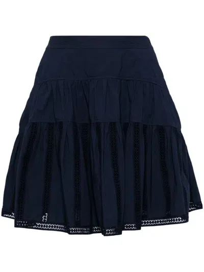 Ulla Johnson Alara Skirt In Blue