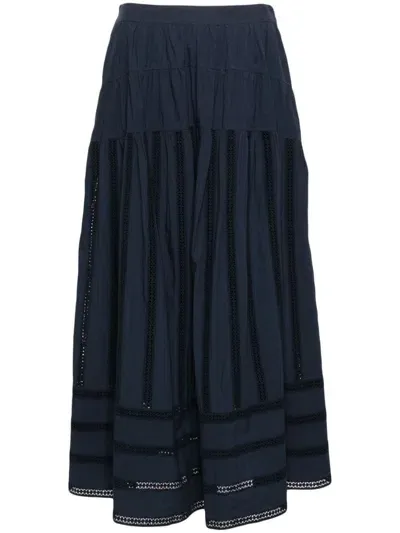 Ulla Johnson Alara Skirt In Blue