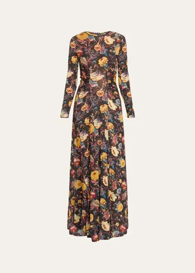 Ulla Johnson Ceryse Jersey Maxi Dress In Baroque