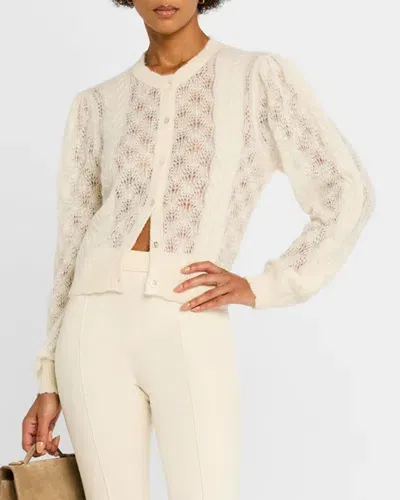 Ulla Johnson Haley Cardigan In Ivory