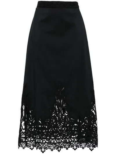 Ulla Johnson Karlyn Skirt In Black