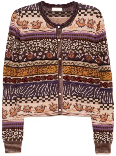 Ulla Johnson Liza Cardigan In Brown