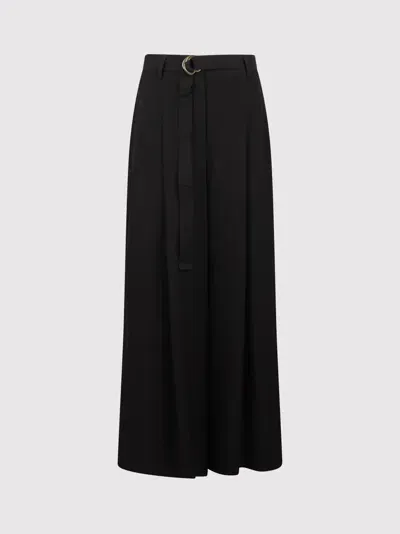 Ulla Johnson Lydia Trousers With Belt In Black