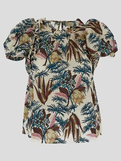 Ulla Johnson Marcelyn Cotton Top In Wildflower