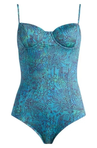 Ulla Johnson Lagoon Nahla One-piece Swimsuit