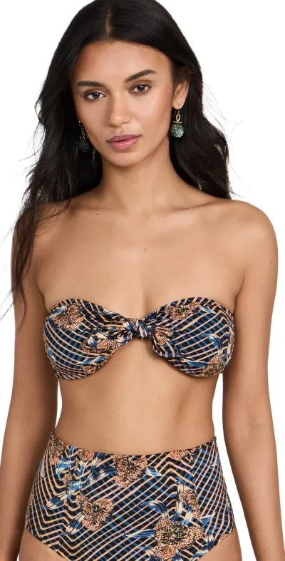 Ulla Johnson Palma Bikini Top Nocturne