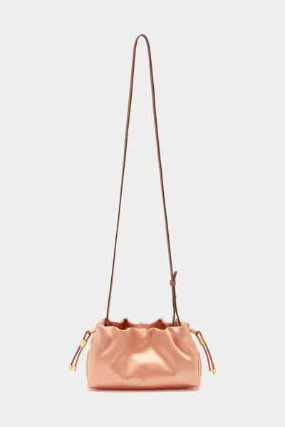 Ulla Johnson Remy Mini Soft Clutch In Copper In Brown