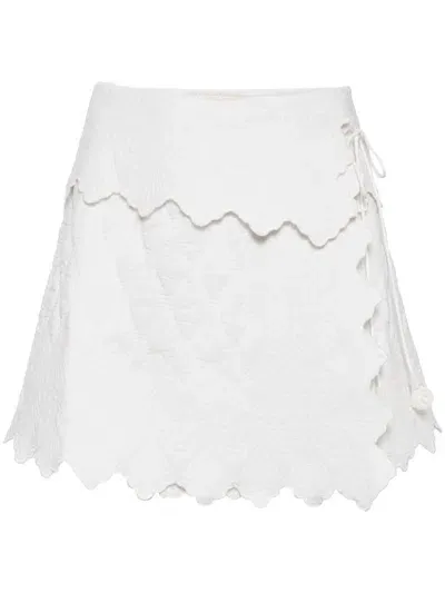 Ulla Johnson Taryn Skirt In White