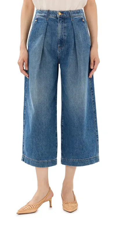 Ulla Johnson The April Jeans Danube Medium Indigo Wash