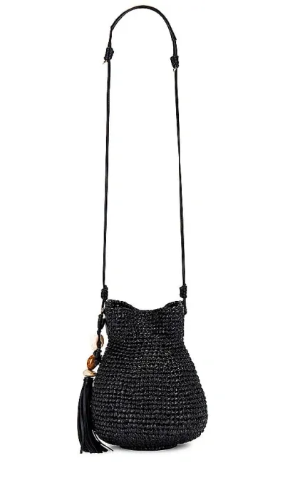 Ulla Johnson Tulip Basket Bag In Noir