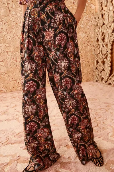 Ulla Johnson Valencia Pant In Viola In Multi