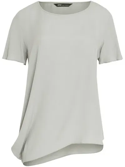 Uma Raquel Davidowicz Asymmetric T-shirt In Grey