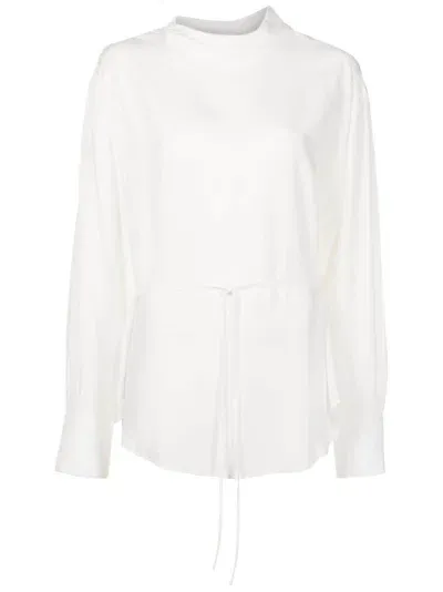 Uma Raquel Davidowicz Long-sleeve Blouse In White