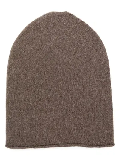 Uma Wang Cashmere Beanie In Brown