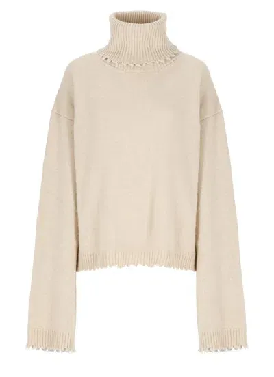 Uma Wang Sweaters In Beige