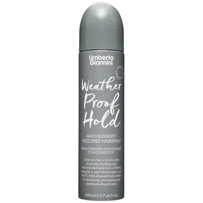 Umberto Giannini Weatherproof Frizz Anti-humidity Hairspray 200ml In White