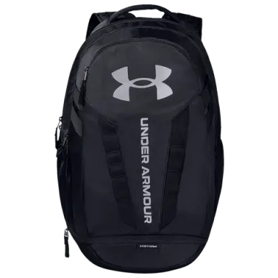 Under Armour Adult   Hustle Backpack 5.0 In Black/black/silver