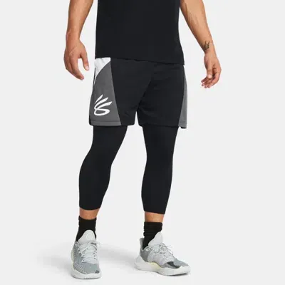 Under Armour Men's Curry Splash Shorts Black