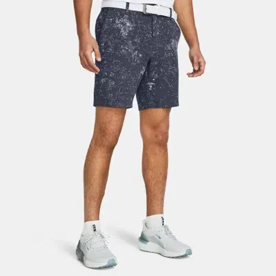 Under Armour Men's    Drive Printed Tapered Shorts Downpour Gray In Multi